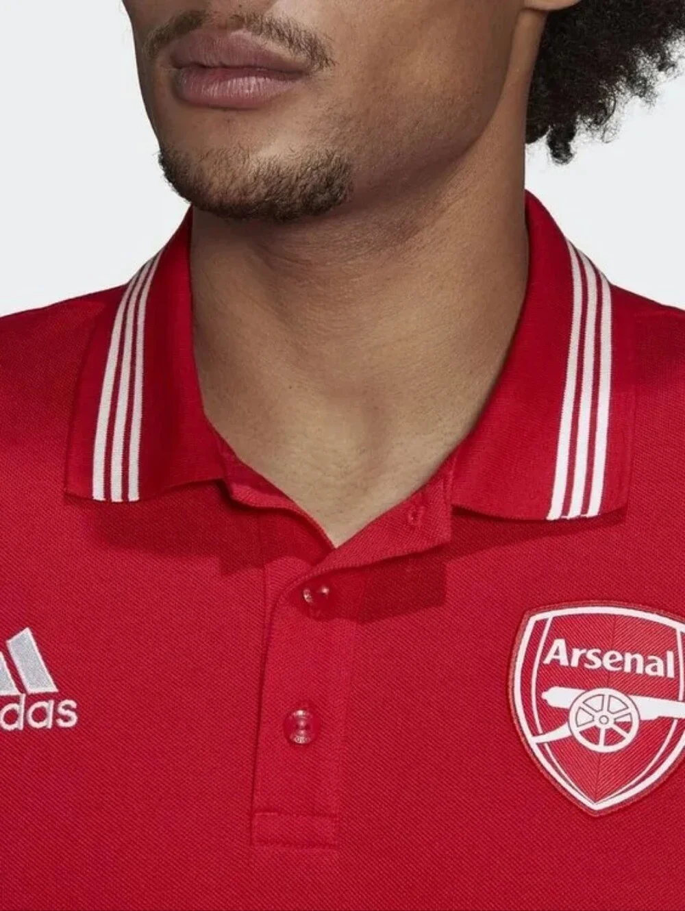 XL Arsenal Adidas Polo Red Soccer Futbol Casual England London Travel UK Party